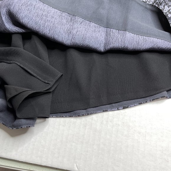 Rebecca Taylor Textured Navy Mini Dress - Picture 8 of 10